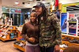 December 20, 2016; HOUSTON, TX -- DeAndre Hopkins 1st Annual Holiday Giveaway