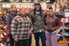 December 20, 2016; HOUSTON, TX -- DeAndre Hopkins 1st Annual Holiday Giveaway