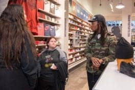 December 20, 2016; HOUSTON, TX -- DeAndre Hopkins 1st Annual Holiday Giveaway