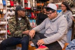 December 20, 2016; HOUSTON, TX -- DeAndre Hopkins 1st Annual Holiday Giveaway
