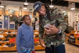 December 20, 2016; HOUSTON, TX -- DeAndre Hopkins 1st Annual Holiday Giveaway