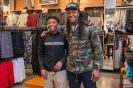 December 20, 2016; HOUSTON, TX -- DeAndre Hopkins 1st Annual Holiday Giveaway