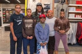 December 20, 2016; HOUSTON, TX -- DeAndre Hopkins 1st Annual Holiday Giveaway