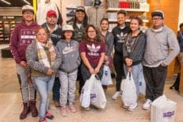 December 20, 2016; HOUSTON, TX -- DeAndre Hopkins 1st Annual Holiday Giveaway
