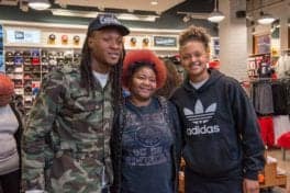 December 20, 2016; HOUSTON, TX -- DeAndre Hopkins 1st Annual Holiday Giveaway